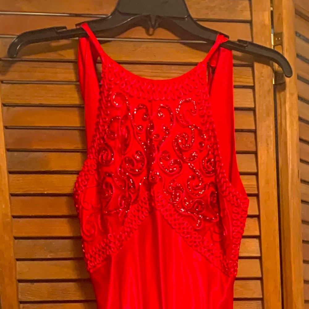 Size 3/4 Red Prom Dress
